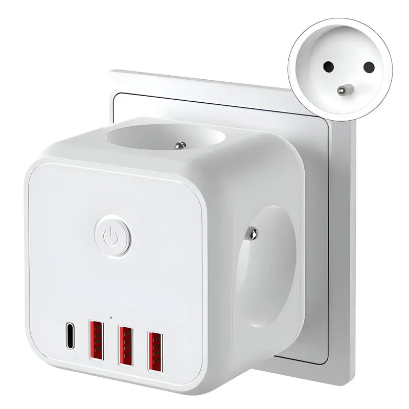 Cube Power Strip Tower